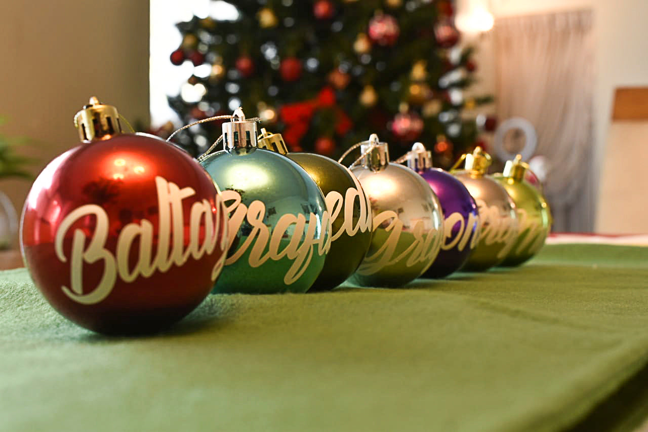 Esferas navideñas Personalizadas