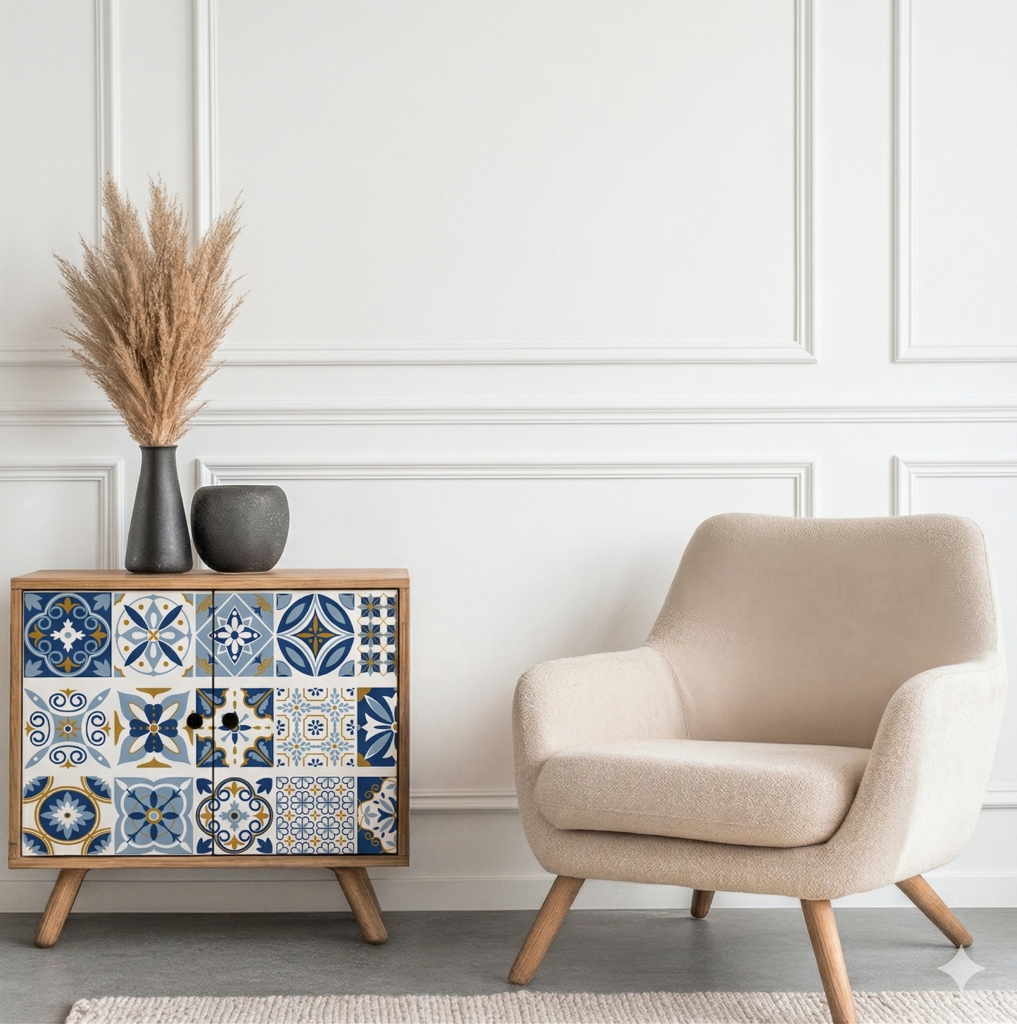 Azulejos Autoadhesivos azul
