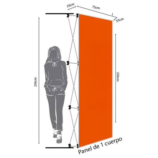 Panel Pai Recto 1 cuerpo