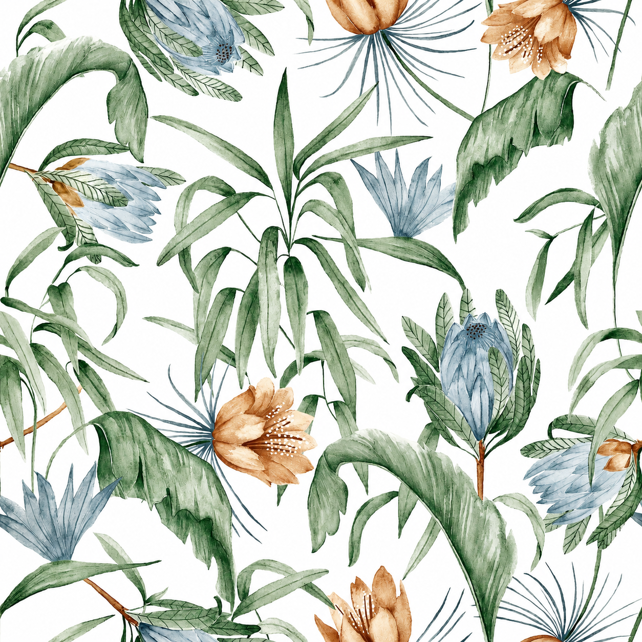 Papel mural Flowers