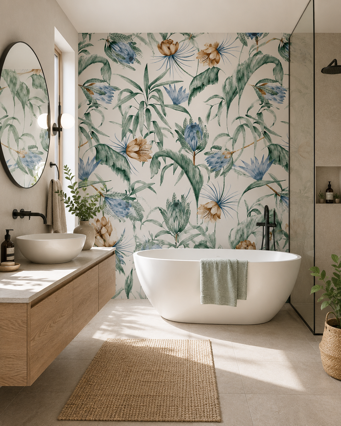 Papel mural Flowers