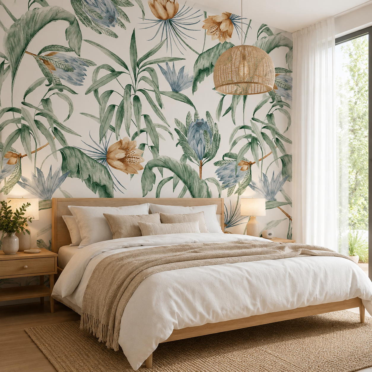 Papel mural Flowers