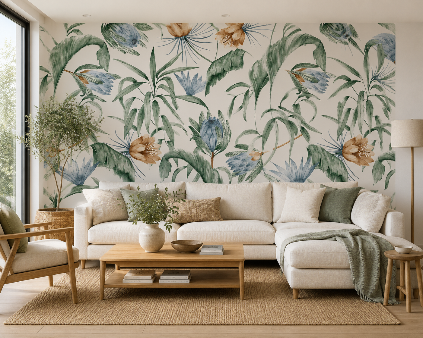 Papel mural Flowers