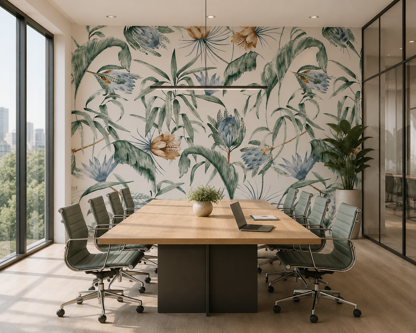 Papel mural Flowers
